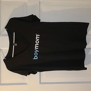 Boymom V neck tee